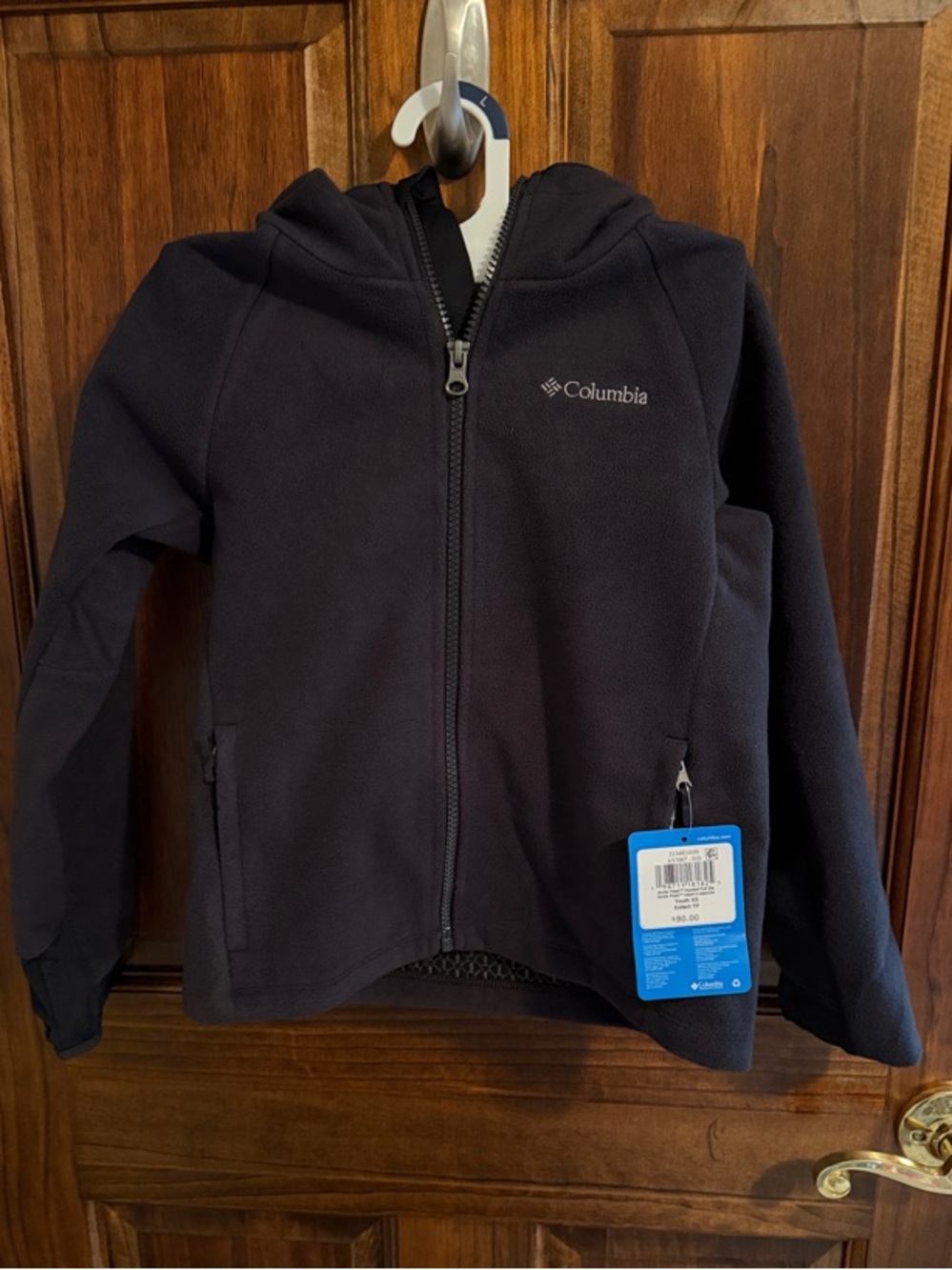Columbia Kids Arctic Peak Black Full-Zip Hoodie